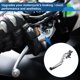 thumbnail image 3 of Palancas de freno y embrague ajustables Unique Bargains Largo Corto para Aprilia Dorsoduro 750 Aleación de aluminio T6 6061 Tono plateado con extremo negro, 3 of 7