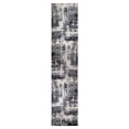 thumbnail image 1 of 596353 Allerick Vintage Monochromatic Abstract Gray Area Rug Runner 2'2" x 10', 1 of 3