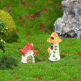 thumbnail image 2 of House Figure Micro Landscape Home Decoration Miniature Fairy Garde Yellow, 2 of 5