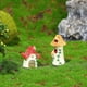 thumbnail image 2 of House Figure Micro Landscape Home Decoration Miniature Fairy Garde Yellow, 2 of 5