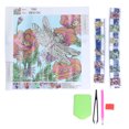 thumbnail image 1 of Pintura De Diamantes, Kits De Pintura De Diamantes Bordados, Bricolaje, Flor Hecha A Mano, Libélula, Tridimensional Para El Hogar, 1 of 8