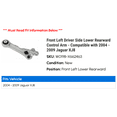 thumbnail image 2 of Front Left Driver Side Lower Rearward Control Arm - Compatible with 2004 - 2009 Jaguar XJ8 2005 2006 2007 2008, 2 of 2