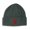 Dark Grey, variant on Patch Beanie Japanese Love Style 2 Embroidery, Black