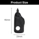 thumbnail image 4 of Aspersor Jardinería Riego Manguera de jardín Perforadora de 4 mm Sistema de riego por goteo Accesorios para mangueras Herramienta de bricolaje 5 piezas negro, 4 of 5