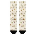 thumbnail image 3 of Pompompurin Compression Socks For Women And Men Support Knee High Socks For Running Hiking Athletic Nursing, 3 of 7