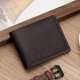 thumbnail image 4 of Men Thin PU Leather Wallet Compact Blocking Card Holders Travel Friendly Thin Money Clip For Business Travel Gift brown, 4 of 4