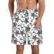 thumbnail image 1 of Balery Dinosaur on Excavator2 Traje de Baño Estilo Hawaiano para Hombre, Shorts de Secado Rápido con Bolsillos-Small, 1 of 6