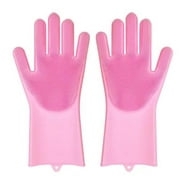 Fairman Pet Grooming Gloves - Silicone Hair Removal Gloves, Bathing and Massaging for Cats, Dogs & Horses