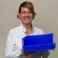 thumbnail image 5 of Akro-Mils 6 Pack AkroBins Plastic Storage Bins, Space-Saving Organizers, Clear, 5 of 8