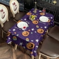 thumbnail image 2 of Halloween Cute Pumpkins and Cupcakes Rectangle Tablecloth 60"x102",Waterproof Polyester Rectangle Table Cloth, Wipeable Spillproof Polyester Tablecloth for Dining, Camping, Indoor and Outdoor, 2 of 6