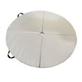 thumbnail image 2 of Siruishop Tapis de Danse Pliable pour Perche Protection de Plancher Tapis Anti-Choc pour Intérieur Studio Extérieur Blanc, 2 of 8