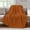Burnt Orange, variant on Burnt Orange Fleece Throw Blanket for Couch, Fall Autumn Thanksgiving Farmhouse Solid Color Microfiber Flannel Blanket for All Season, Lightweight Soft Throw Blankets for Baby, Kids, Pets, 30"x40"