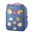 thumbnail image 1 of Bewildely Niños Bolsa de dibujos animados DIY EVA Niño Juguete Decoración Bolsa de gran capacidad Juguetes azul, 1 of 6