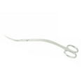 thumbnail image 4 of Flmtop Stainless Steel Aquarium Fish Tank Water Plants Straight/Curved Scissors Tool, 4 of 8