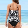 thumbnail image 4 of Conjunto de tankini con tiras en la espalda con estampado conservador para mujer Trajes de baño de dos piezas Traje de baño OAVQHLG3B Store lin121212, 4 of 4