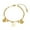 C, variant on Titanium Steel Bracelet Letters A-Z For Birthday Gifts Fashion Women's Gift For Her