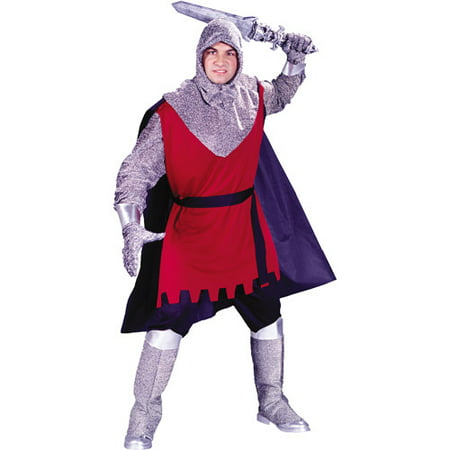 Medieval Knight Adult Halloween Costume - One Size Up to 200