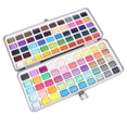 thumbnail image 1 of Watercolor Paint Set, Widely Used Watercolor Paint Portable Pigment 100 Colors  For For Painting Club For Kids For Traval, 1 of 8