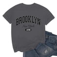 thumbnail image 3 of Men Summer Tops Men Summer Large Loose Fit T Shirt Top Casual Fashion Basic Street Wear Grey 3XL, 3 of 5