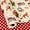 Beige - Bear and Fox, variant on Christmas Wrapping Paper, Reversible Bear, Foxes have Christmas Design Gift Wrapping Paper Suitable for Holiday, Mini Roll (17 Inch X 32.8 Feet)