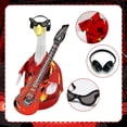 thumbnail image 3 of Porch Goose Hip Hop Rock Outfit - Guitar & Sunglasses Costume Accessories for Garden Goose Decor, 3 of 6