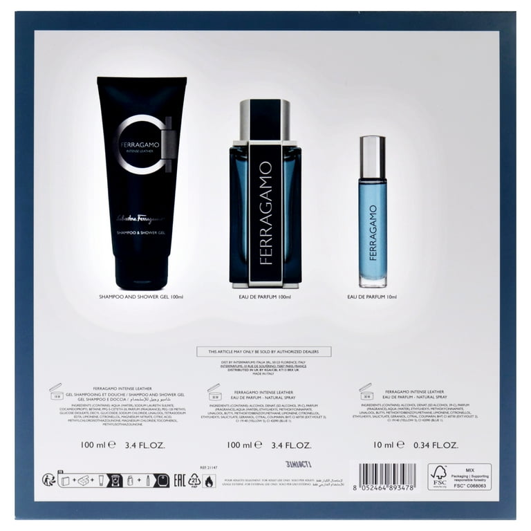 フェラガモ インテンス レザー EDP3点セット INTENSE LEATHER フェラガモ インテンス レザー EDP3点セット INTENSE LEATHER