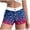 Red, variant on Tnhcen Red White Blue Sleep Shorts Women's 4th of July High Waist Pajama Bottoms with Stretchy Comfort Waist​​ S-2XL