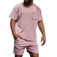 thumbnail image 1 of toraway Fashion Men's Suits Slim Fit Wool Men's Spring and Summer Set Long Sleeve Warm Line Solid Color Overwear Two Piece Adjustment Set XXL, 1 of 4