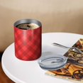 thumbnail image 3 of Christmas 12oz Stainless Steel Coffee Mug – Double-Wall Insulated Cup with Spill-Resistant Lid, 360° Full-Print Design, Keeps Drinks Hot & Cold for Home, Office, Travel, Thanksgiving, Xmas, 3 of 5