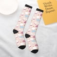 thumbnail image 4 of Daiia Sports Socks Poodle In Ballet Skirts Dancing Printed Novelty Crew Socks for Men Women Knee High Socks Cotton Socks Soft & Breathable Support Unisex Socks, 4 of 9