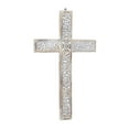 thumbnail image 6 of DecMode Brown Mango Wood Carved Cross Biblical Wall Decor, 6 of 8