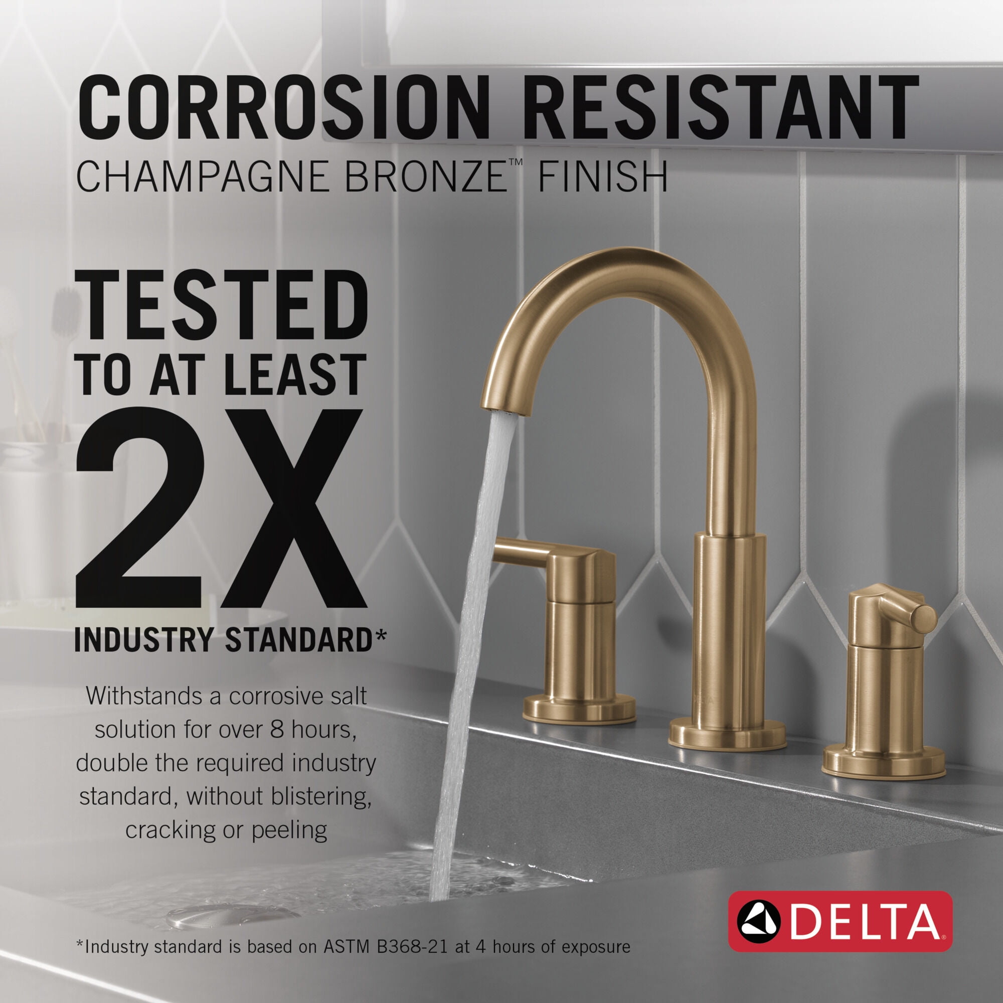 Delta Nicoli: Two Handle Widespread Bathroom Faucet