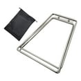 thumbnail image 3 of Ximing Foldable Cooling Stand Camping Furniture Tool Ice Bucket Holder Sturdy Fridge Ice Box Holder Luggage Rack for Travel Household, 3 of 8