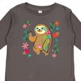 thumbnail image 4 of Inktastic Sloth Cute for Girls Girls Long Sleeve Toddler T-Shirt, 4 of 5