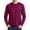 Black Red, variant on HAOMEILI Men's Striped T-Shirt Crewneck Long Sleeves Basic Casual Top