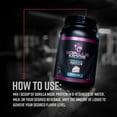 thumbnail image 2 of Gorilla Mode Premium Whey Protein Powder, Cookies and Cream, 25g Protein, 30 Servings, 2 of 6
