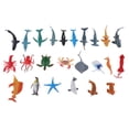 thumbnail image 2 of 24 Piezas Simución Modelo De Animal Marino Juguete Cangrejo De ngosta Tiburón Regalo Sunnimix Simulación de animales marinos, 2 of 8