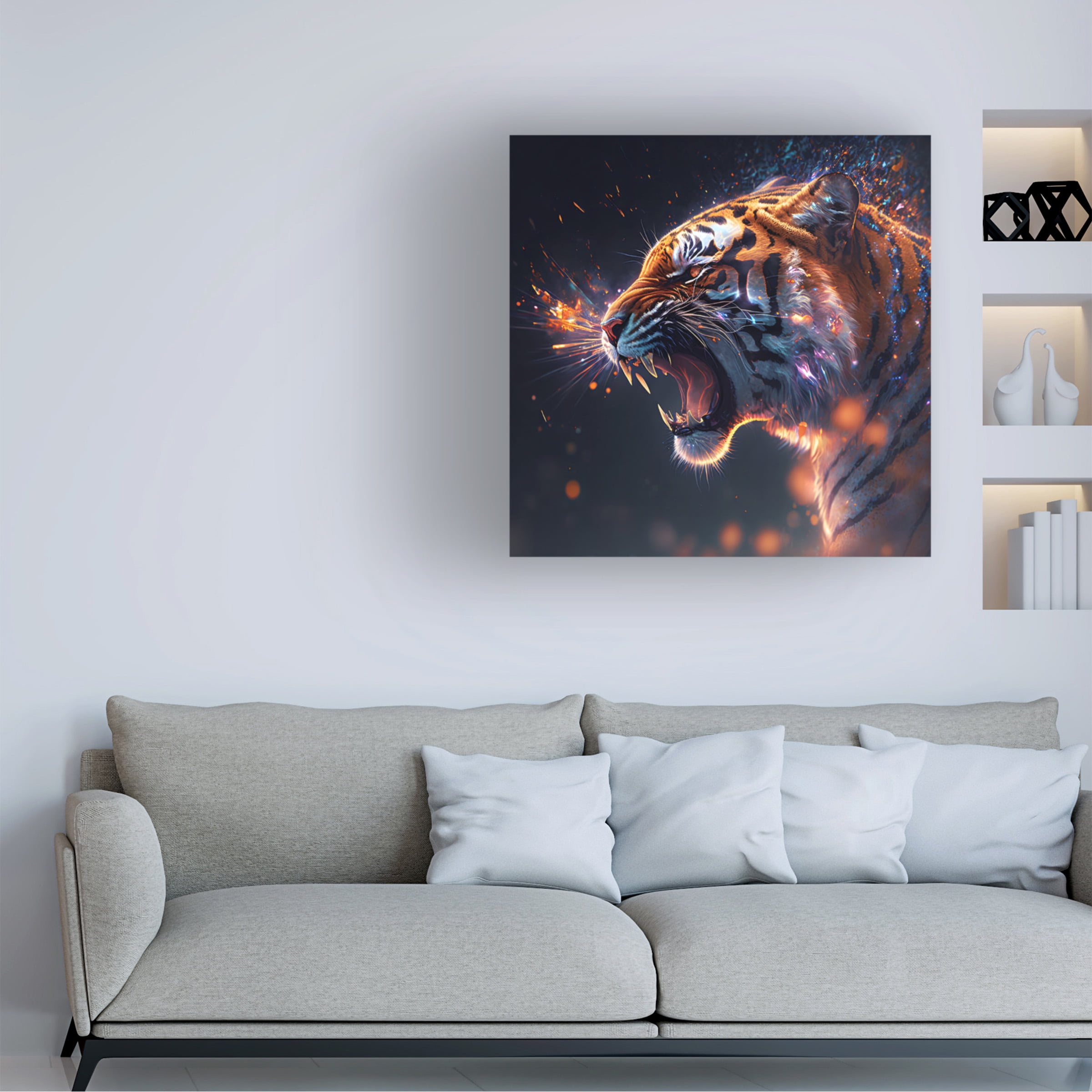 Canvas Wall Art - Ray Heere 'Desert Of Dreams 18' Wall Art for Living Room, Bedroom, or Office DÃ©cor by Trademark Fine Art - 14 x 14 Inches