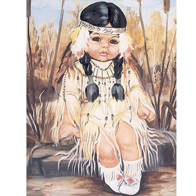 Pintura de diamante 5D DIY Full Square Drill Girl Kit Decoración del hogar Arte Artesanía FLhrweasw Nuevo