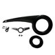 thumbnail image 2 of Cubierta de cadena de bicicleta para componentes portátiles de 32T-38T, accesorios de ciclismo al aire libre Conjunto completo negro, 2 of 9