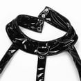 thumbnail image 7 of Women Shiny Leather Bra, Glossy PVC Leather, Hot Breast Exposed, Wetlook Latex Lingerie, 7 of 7