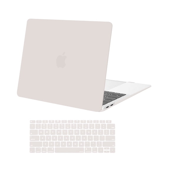 MOSISO Compatible with MacBook Air 13 inch Case 2020 2019 2018 Release A2337 M1 A2179 A1932 Touch ID, Plastic Hard Shell Cover&Keyboard Cover for MacBook Air 13.3 inch Case