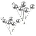 thumbnail image 6 of comerut 10Pcs Cake Ball Insert Creative Premium Healthy Convenient Long Lasting Widely Use Lightweight Multifunctional Round Cake Topper Decor Baking Decoration, 6 of 8