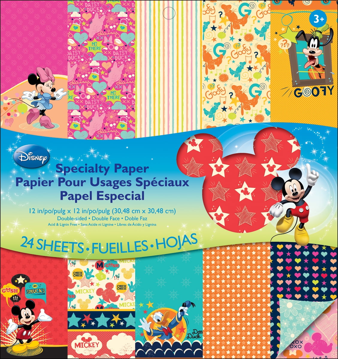 EK Success Medium Mickey Punch Icon Crafts Painting Drawing Art New Gift