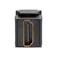 thumbnail image 2 of Tripp Lite HDMI All-in-One Keystone/Panel Mount Angled Coupler (F/F), Black, 2 of 9