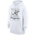 thumbnail image 2 of Men's Starter  White New York Rangers Arch City Team Graphic Fleece Pullover Hoodie, 2 of 3