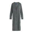 thumbnail image 5 of Scoop Women's and Women's Plus Button Front Maxi Cardigan Sweater, Midweight, Sizes, XS-4X, 5 of 5