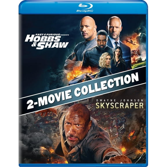 HOBBS & SHAW   SKYSCRAPER DOUBLE FEATURE BD