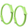 thumbnail image 1 of Fitness Circle, Durable 2pcs Yoga Ring, Wear- For Home Easy To Operate Gym Green, 1 of 8