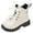 White Boots, variant on YMUQEIGH Children's Boots Kids Girls' Boots Outdoor Lace Up Boots Ankle Boots Short Toddler/Little Kids Boots Boys' boots